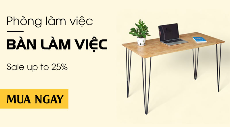 banner bàn làm việc đơn giản homeoffice 2023