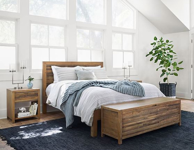 giường ngủ gỗ thông