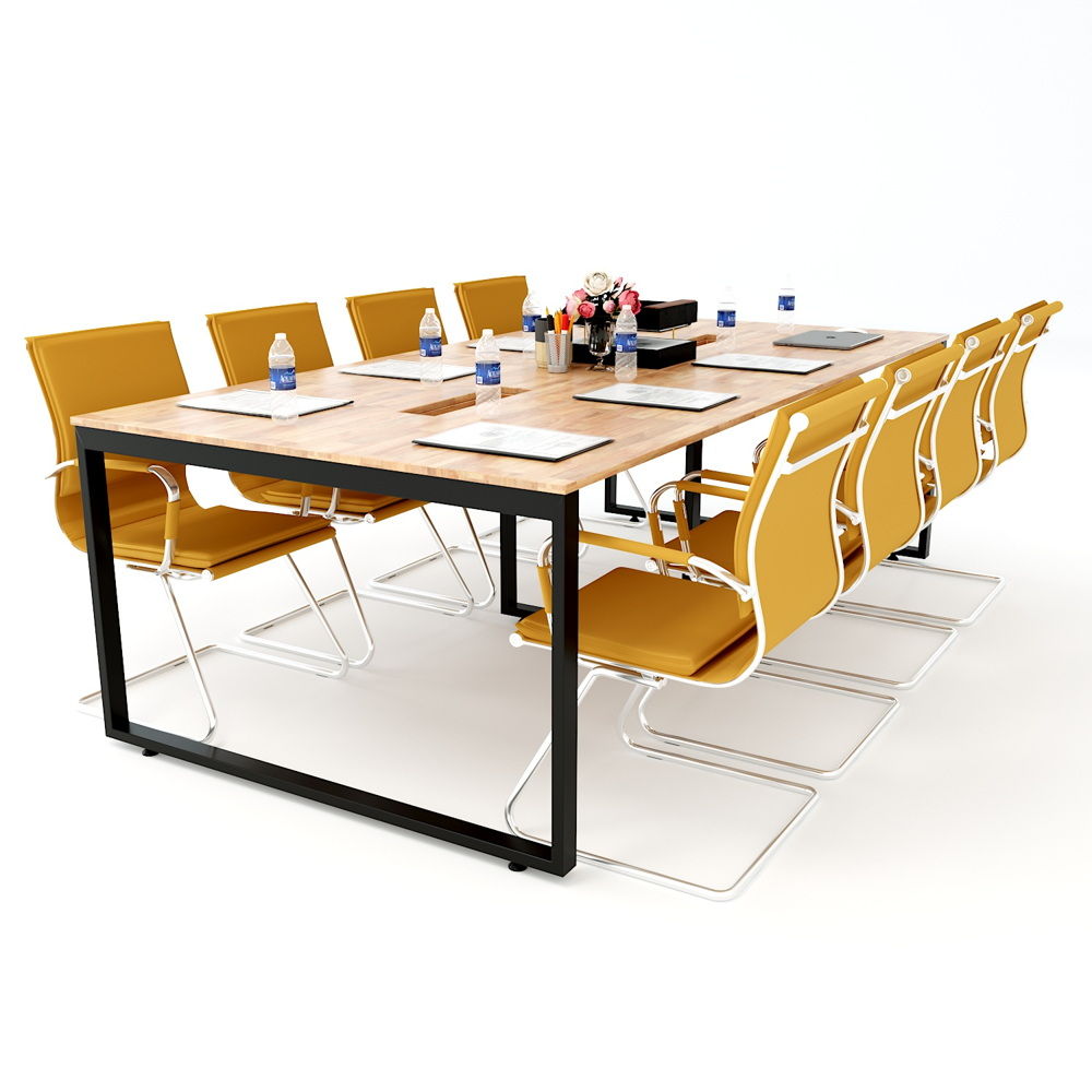โต๊ะประชุม 120x240ซม. ระบบสี่เหลี่ยมผืนผ้า