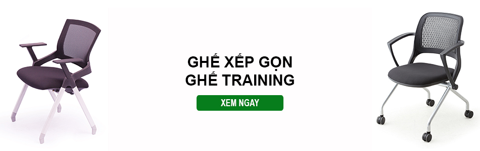 Ghế xếp gọn cho phòng training