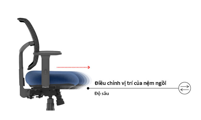 Ghế ngồi có thể di chuyển được