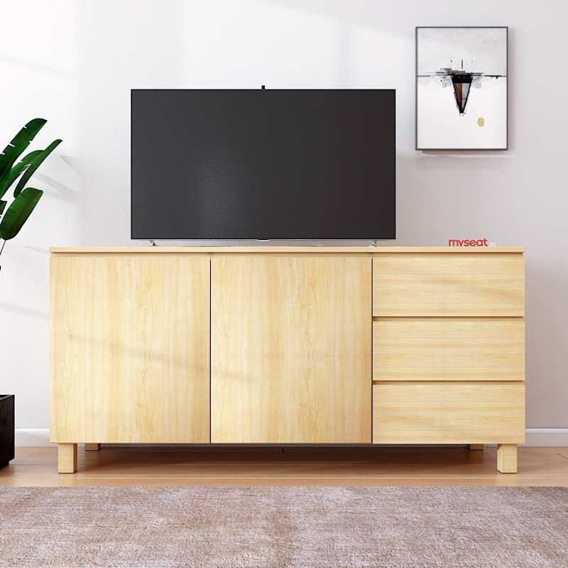 Kệ tivi hiện đại bằng gỗ