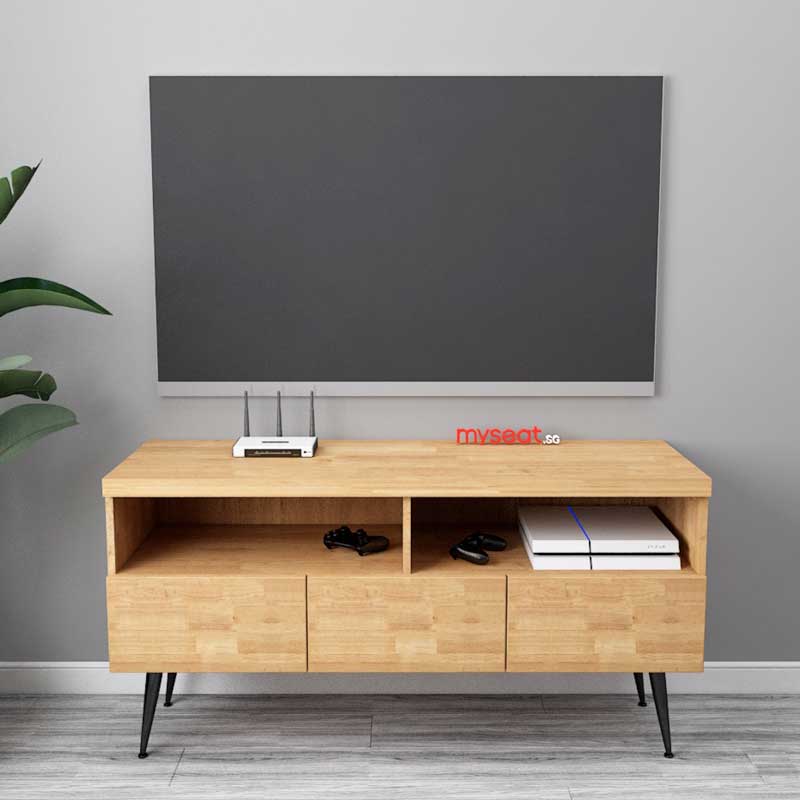 Kệ tv gỗ nhỏ gọn và đơn giản