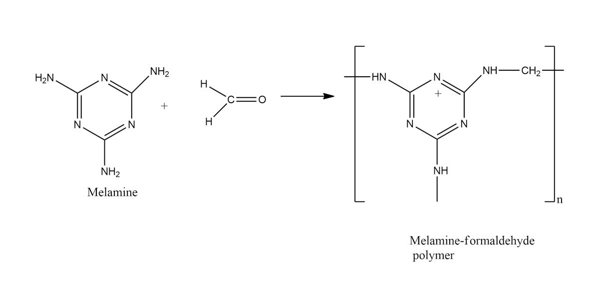 công thức cấu tạo melamine