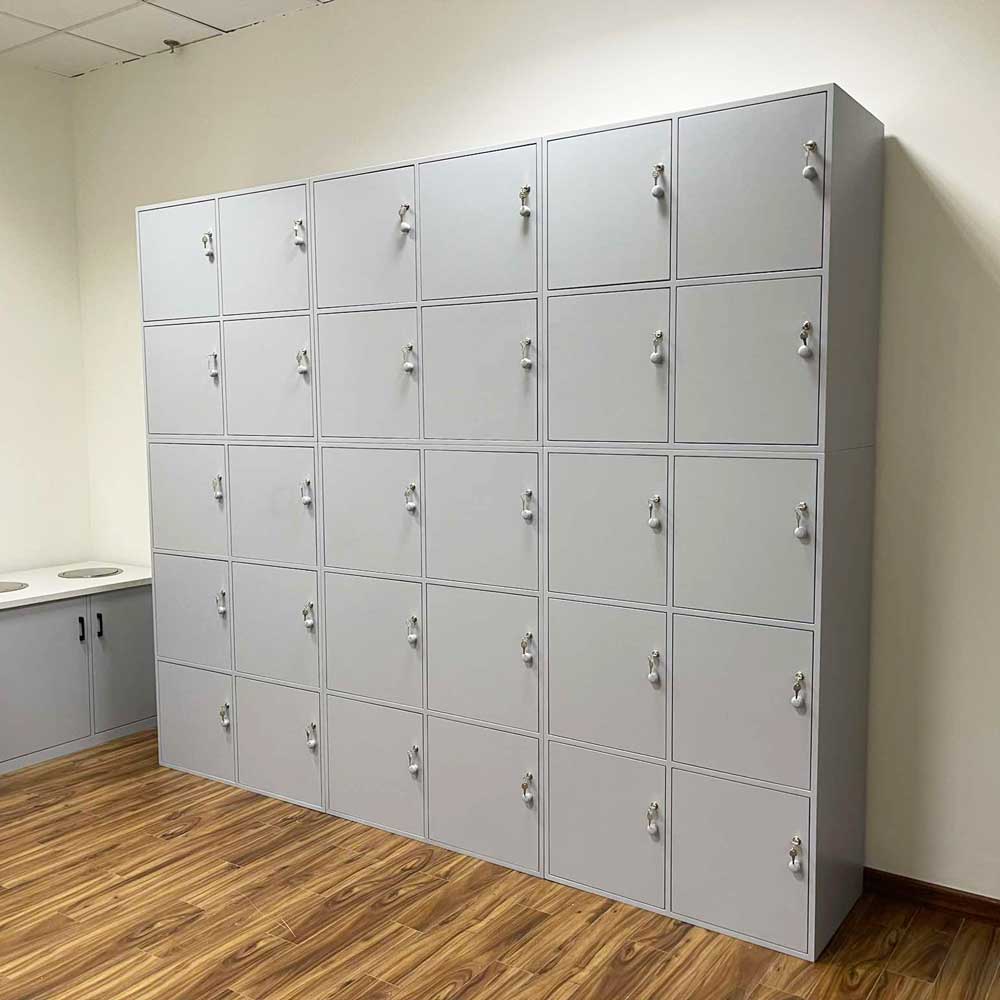 tủ locker gỗ tự nhiên