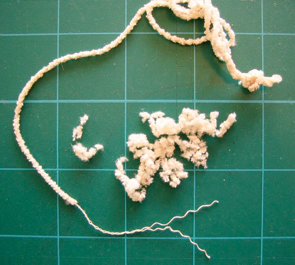 cách tạo ra sợi chenille