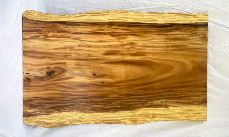 Mặt bàn làm việc bằng gỗ me tây