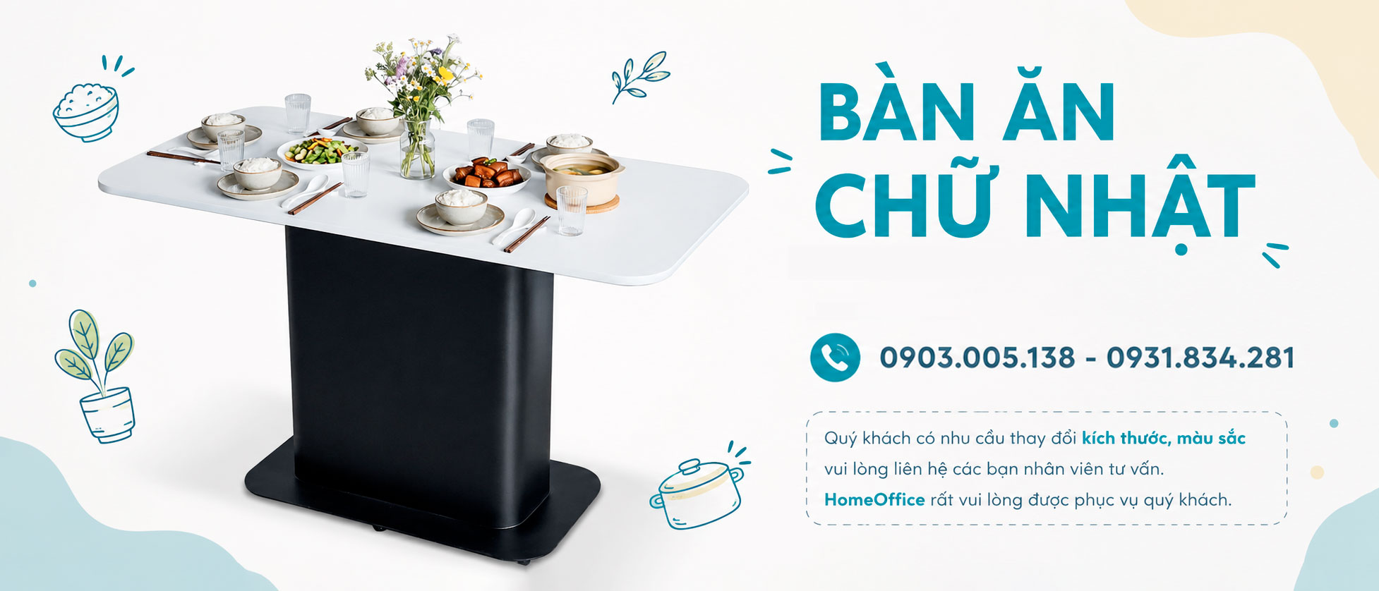 99+ Bàn Ăn Chữ Nhật Chất Lượng, Giá Tốt