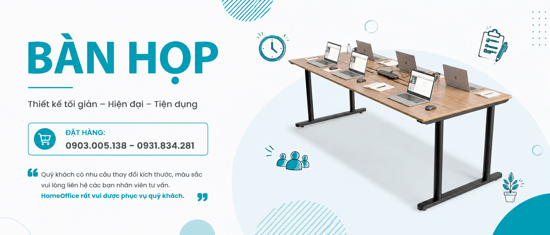 50+ mẫu bàn họp văn phòng chất lượng