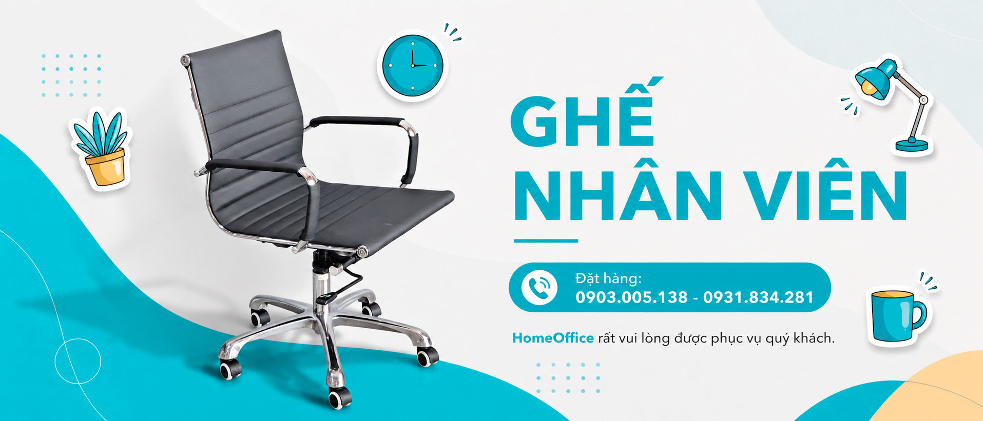 150+ mẫu ghế nhân viên văn phòng đẹp