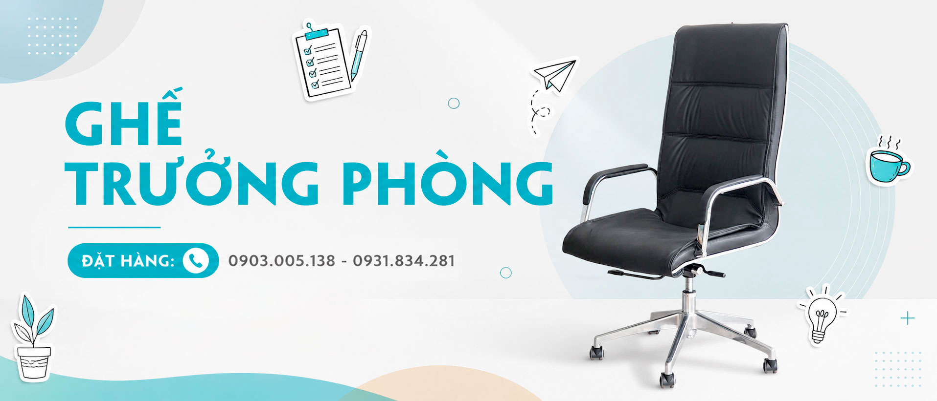 50+ mẫu ghế trưởng phòng hiện đại, cao cấp và chất lượng