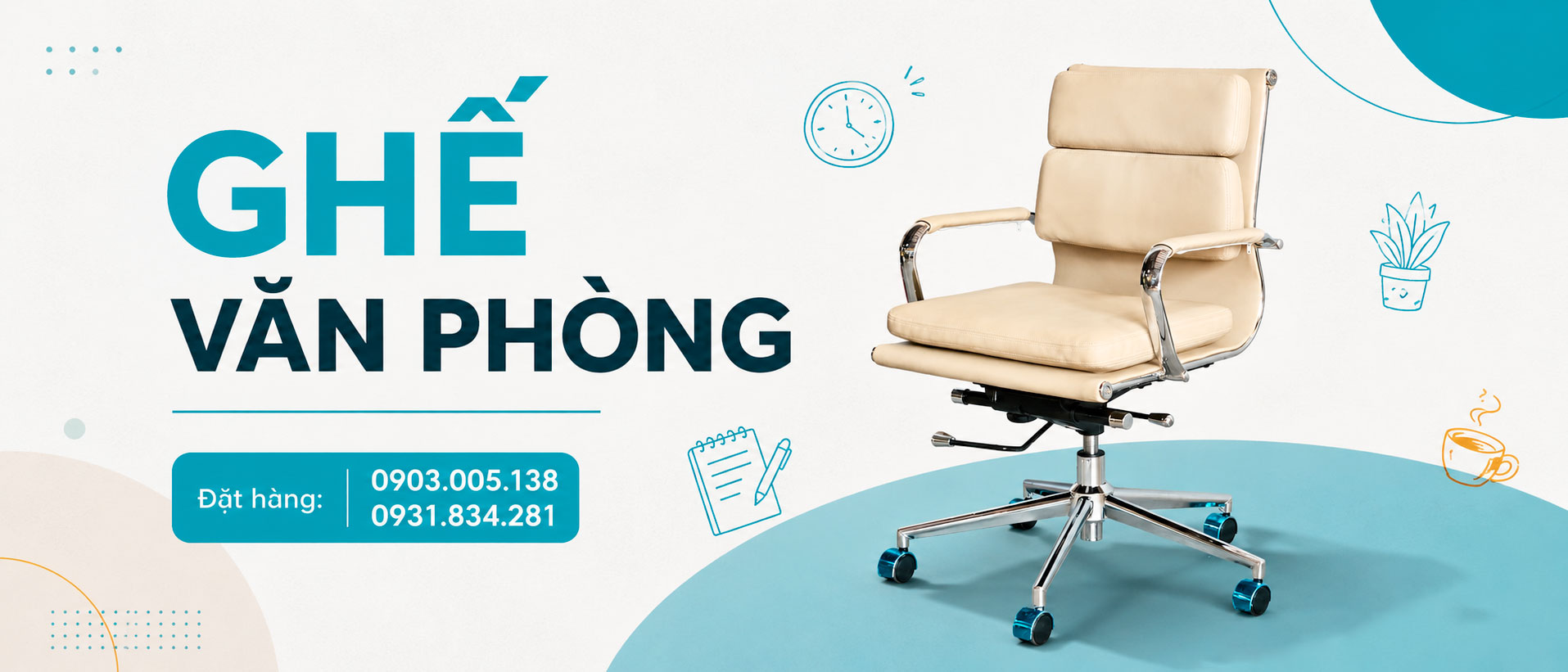 550+ mẫu ghế văn phòng chất lượng, giá tốt