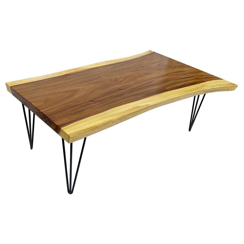bàn sofa mặt bàn gỗ me tây