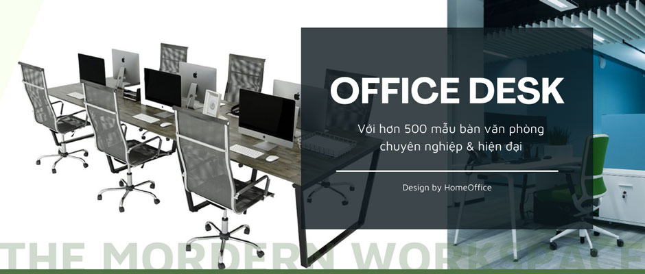 banner bàn văn phòng
