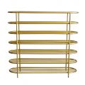 Kệ giày 7 tầng 120x35x110cm khung sắt KG68077