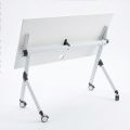 Bàn đào tạo gấp gọn 120x60cm chân sắt di động SPD68224