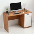 Bàn làm việc có ngăn tủ 120x60cm gỗ cao su BD68129