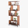 Kệ sách 5 tầng 80x30x190cm gỗ tràm KS68272