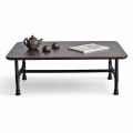 Bàn trà chân ống nước 100x70cm gỗ tràm TT68311