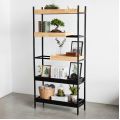 Kệ ray trượt 5 tầng 82x30x170cm gỗ cao su KS68283
