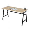 Bàn làm việc 140x60cm gỗ plywood vân Cut Trunk chân chữ A SPD68235