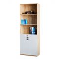 Tủ hồ sơ 5 tầng có cửa khóa 80x40x220cm gỗ cao su THS68010
