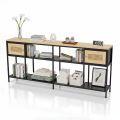 Bàn Console Zorp 200x30x85cm gỗ cao su CST093