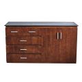 Tủ bếp dưới 160x60cm gỗ cao su TBD68012