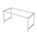 Chân sắt lắp ráp cho bàn 160x70cm hệ URA HCUR007