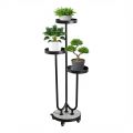 Giá để cây cảnh TRILO 3 tầng có bánh xe di động KTB68211