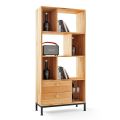Kệ sách VEDA 70x30x150cm gỗ cao su KS68323