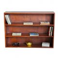 Kệ sách 3 tầng 110x25x80cm gỗ cao su KS68319