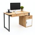 Bàn làm việc PODI 140x60cm gỗ cao su BD68149