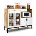 Kệ tủ bếp đa năng KALA 120x40x95cm gỗ cao su KB68063
