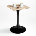 Bàn cafe vuông 50x50cm gỗ plywood CFD68270