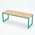 Ghế băng dài 120x40x55cm gỗ cao su GBD055