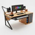 Bàn StudioDesk 180x80cm gỗ cao su SD68029