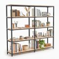 Kệ lắp ráp 5 tầng 200x40x180cm gỗ cao su KTT68029