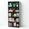 Kệ sách 5 tầng 80x30x180cm gỗ cao su KS68333