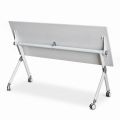 Bàn đào tạo gấp gọn 160x60cm gỗ cao su SPD68247