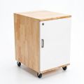 Tủ cá nhân di động 40x55x65cm gỗ cao su TCN68064