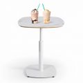 Bàn cafe 60x60cm gỗ plywood vân giả đá CFD68275