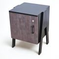 Tủ cá nhân cửa khóa 40x40x48cm gỗ cao su TCN68072