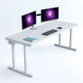 Bàn làm việc có hộp điện 180x70cm gỗ tràm hệ TIO HBTO035