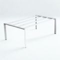 Chân sắt lắp ráp 200x120cm hệ Trian HCTA025