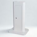 Trụ để biển quảng cáo gỗ cao su TGQC001