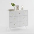 Tủ đồ phòng ngủ 90x45x80cm gỗ cao su TQA68071