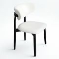 Ghế ăn gỗ Ash nệm bọc da simili GCF312