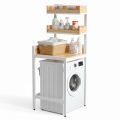 Kệ máy giặt 65x70x180cm gỗ cao su KMG68026