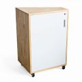 Tủ để góc tường 60x50x85cm gỗ cao su TCN68077